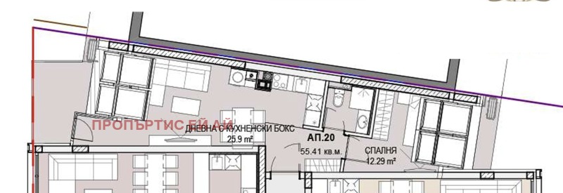 Продава 2-СТАЕН, гр. София, Кръстова вада, снимка 10 - Апартаменти - 53566896