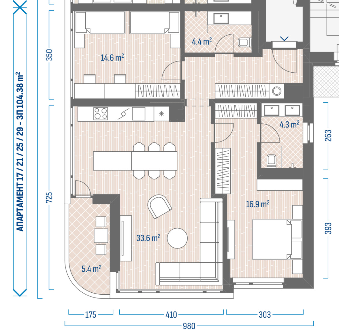 Продава 3-СТАЕН, гр. София, Овча купел 1, снимка 3 - Апартаменти - 54711990