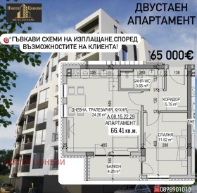 1 спаваћа соба Казански - изток, Стара Загора 1