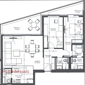 2 bedroom Dianabad, Sofia 10