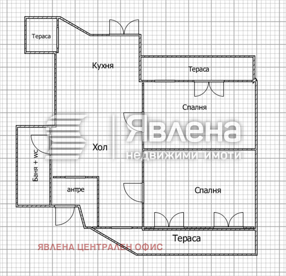 Продава ОФИС, гр. София, Хиподрума, снимка 9 - Офиси - 56430486