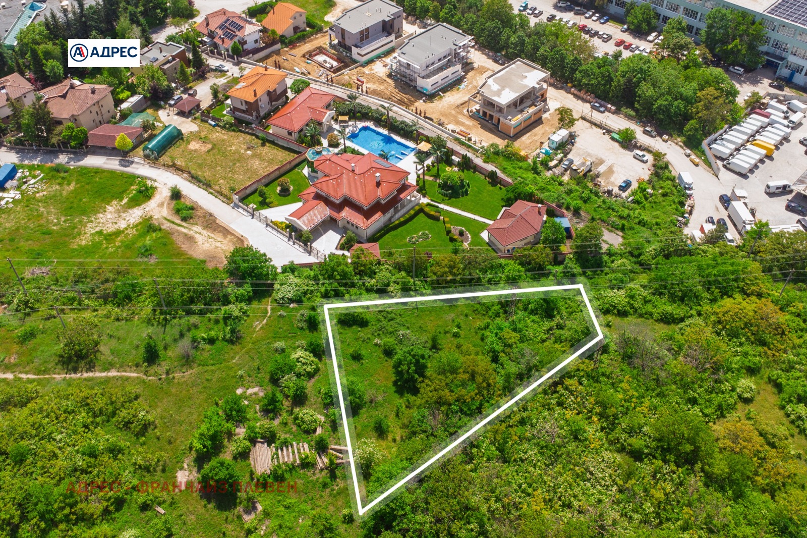 Продава ПАРЦЕЛ, гр. Плевен, Кайлъка, снимка 3 - Парцели - 54616578