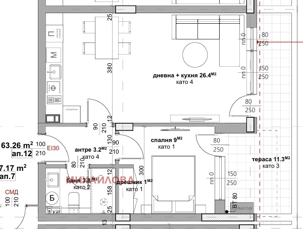 Продава  2-стаен град Стара Загора , Аязмото , 76 кв.м | 22619110 - изображение [2]