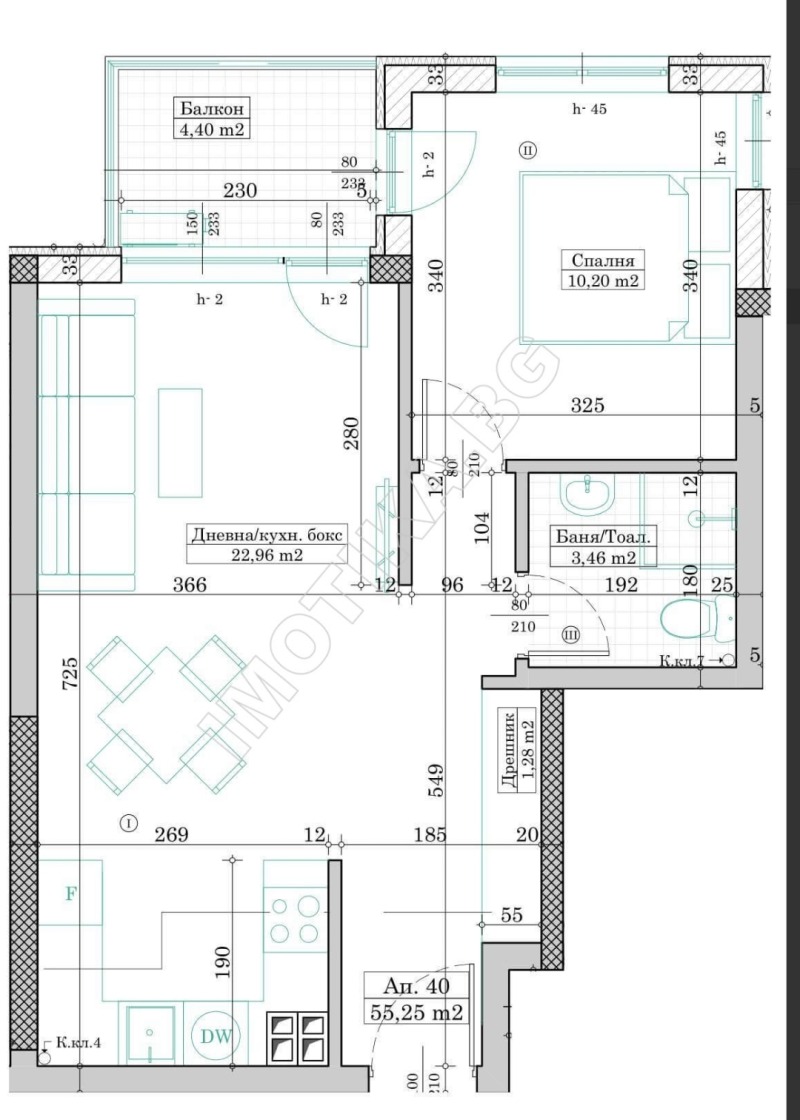 Zu verkaufen  1 Schlafzimmer Warna , Lewski 1 , 62 qm | 38529768 - Bild [2]