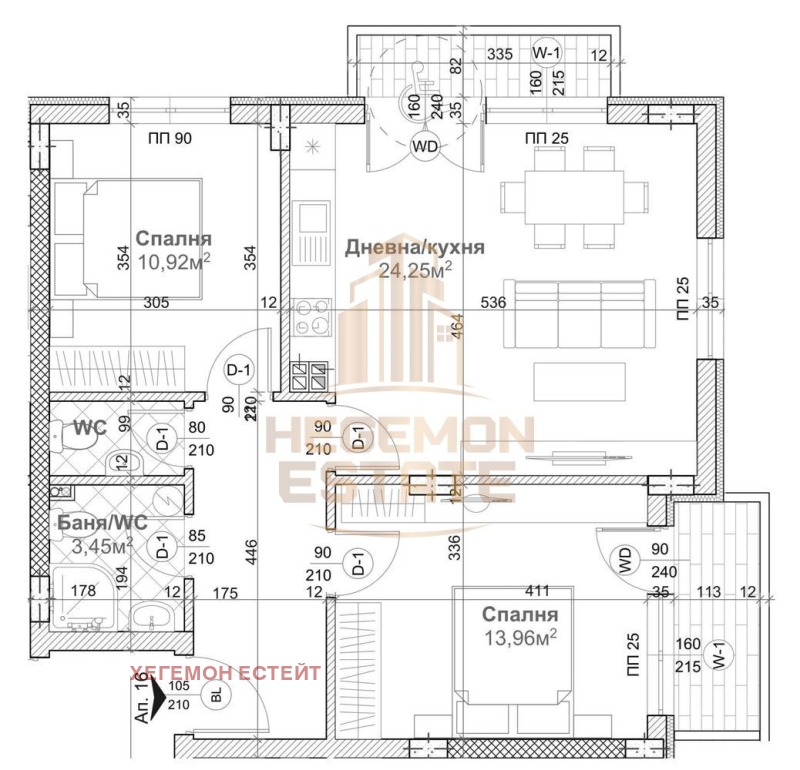 Продава 3-СТАЕН, гр. Варна, Левски 1, снимка 1 - Aпартаменти - 49587525