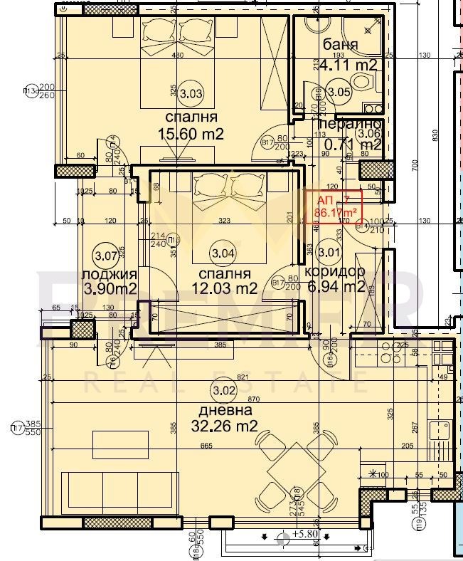 Na sprzedaż  2 sypialnie Warna , Briz , 103 mkw | 41793114 - obraz [12]