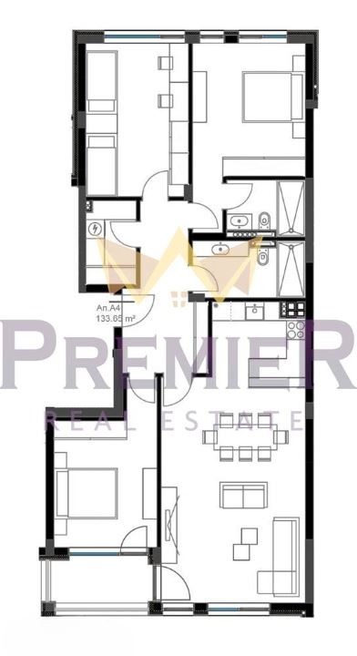 Продаја  3 спаваће собе Варна , Бриз , 177 м2 | 61712770 - слика [5]