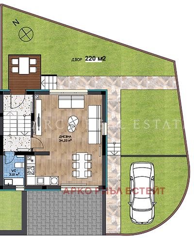 Продава КЪЩА, гр. София, Горна баня, снимка 5 - Къщи - 55733186