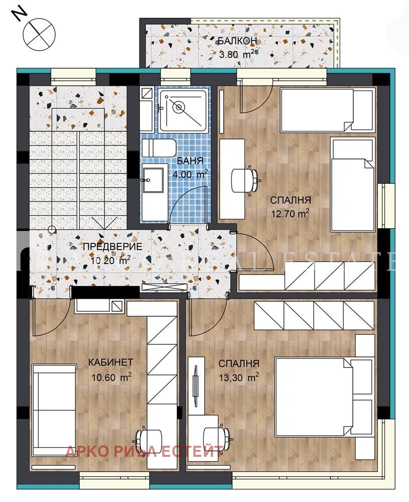Продава КЪЩА, гр. София, Горна баня, снимка 6 - Къщи - 55733186