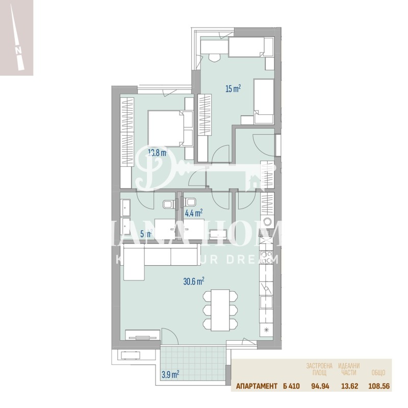 Продава  3-стаен град София , Левски Г , 109 кв.м | 96156256 - изображение [10]