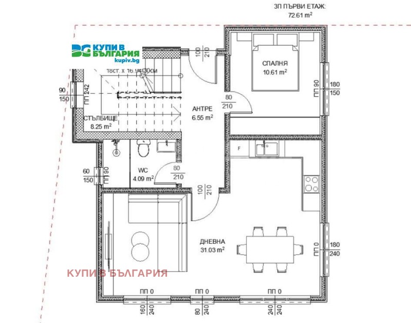 Myytävänä  Talo Varna , m-t Borovets - jug , 166 neliömetriä | 72372664 - kuva [3]
