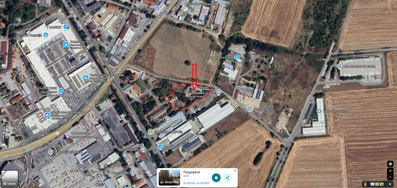 Продава БИЗНЕС ИМОТ, гр. Пазарджик, Промишлена зона - Изток