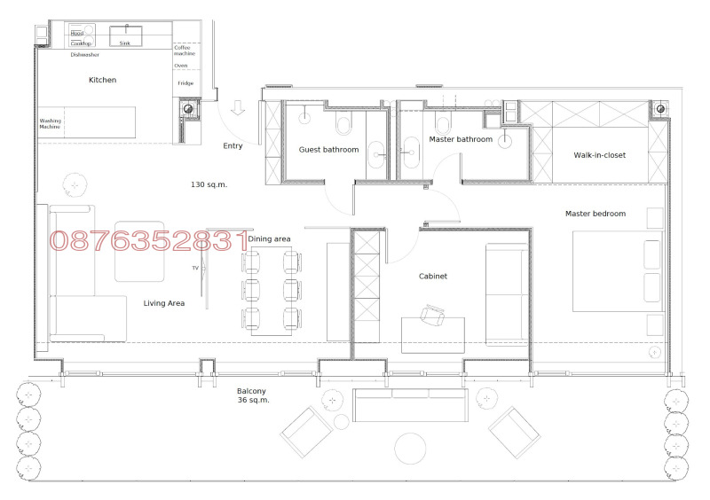Na sprzedaż  2 sypialnie Sofia , Krastowa wada , 157 mkw | 23016276 - obraz [8]