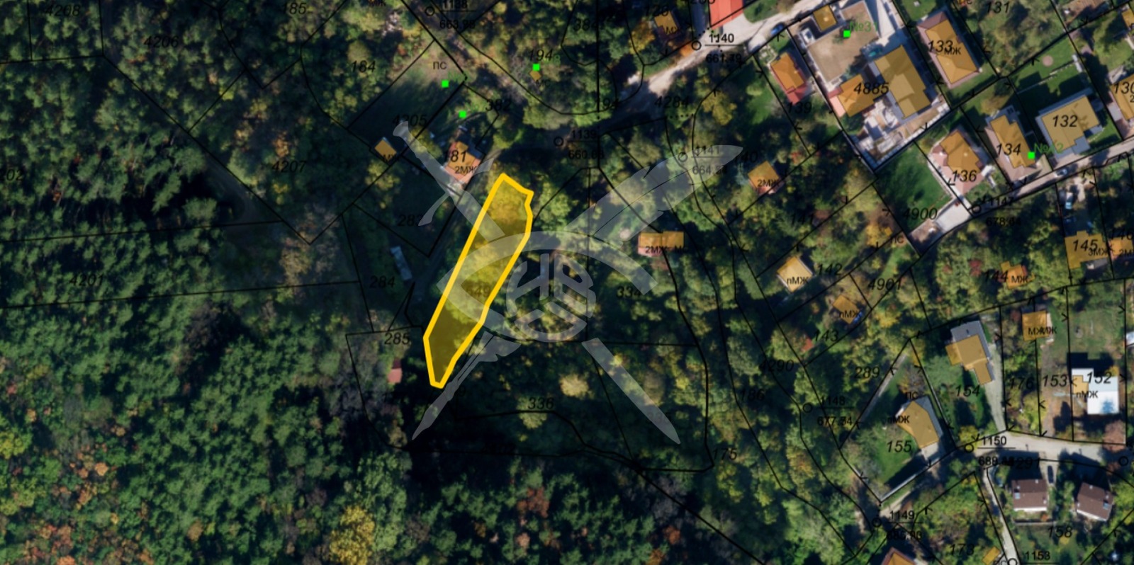 Продава ПАРЦЕЛ, гр. София, с. Лозен, снимка 2 - Парцели - 50217545