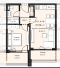 Продава 2-СТАЕН, град Пловдив, Остромила • 89942 € / 175911.26 лв. • 26128402 2