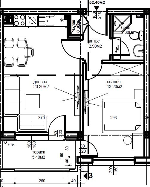 Продава 2-СТАЕН, гр. Пловдив, Беломорски, снимка 5 - Апартаменти - 54047191