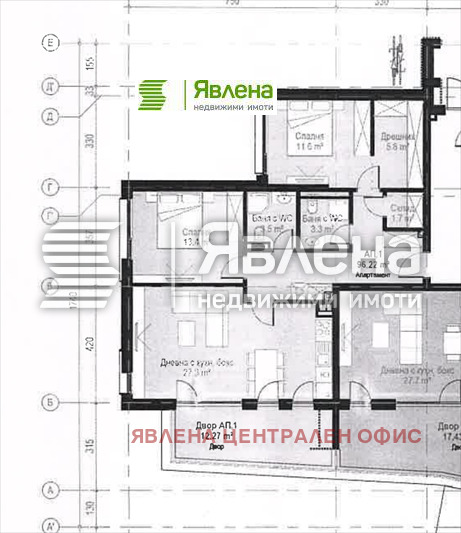 Продается  2 спальни София , Кръстова вада , 123 кв.м | 11771388 - изображение [13]