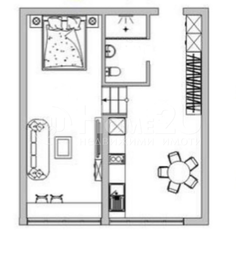 Till salu  1 sovrum Varna , m-t Alen mak , 71 kvm | 89634546 - bild [9]