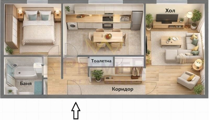 Продава 2-СТАЕН, гр. Пловдив, Изгрев