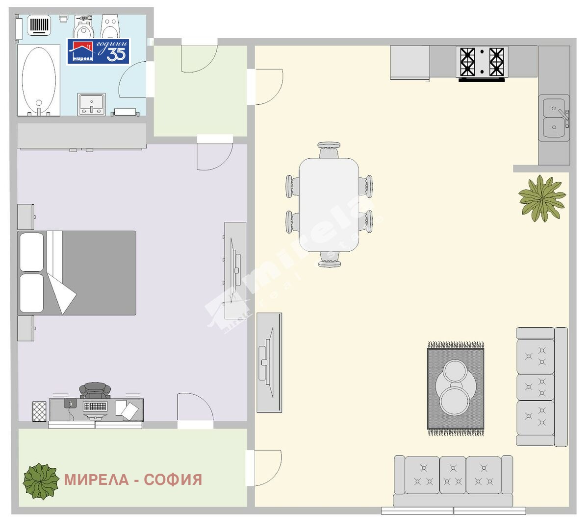Продава 2-СТАЕН, гр. София, Младост 2, снимка 15 - Апартаменти - 53727507