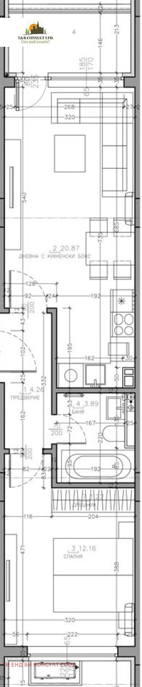 Na sprzedaż  1 sypialnia Sofia , Malinowa dolina , 68 mkw | 86725067 - obraz [6]