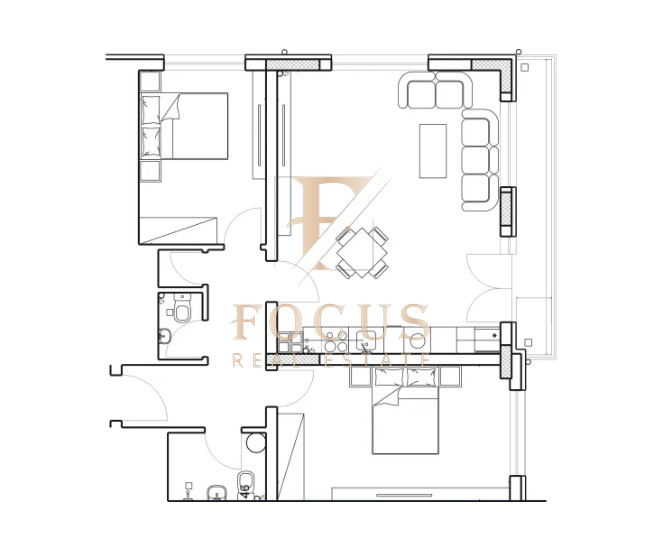 À vendre  2 chambres Plovdiv , Mladejki Halm , 103 m² | 22688916 - image [2]