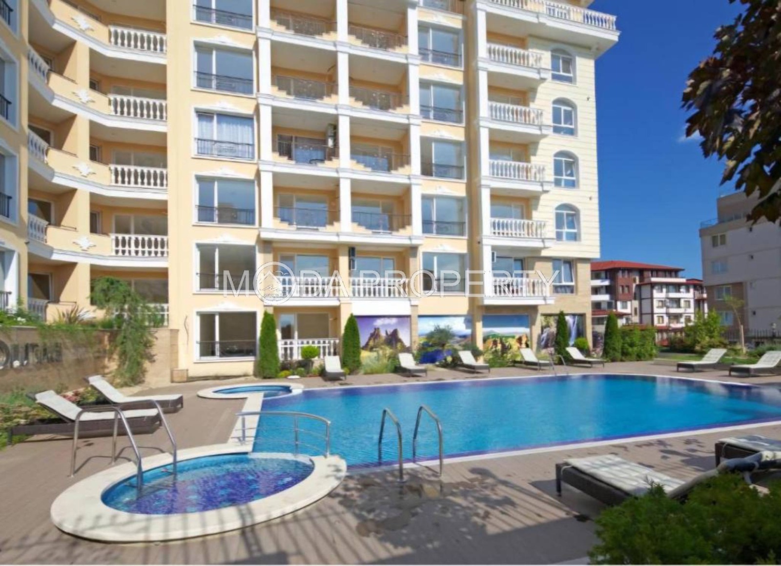 Продава 2-СТАЕН, гр. Свети Влас, област Бургас, снимка 2 - Апартаменти - 55807439