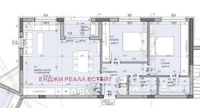 Продава 3-СТАЕН, гр. София, Малинова долина, снимка 3 - Aпартаменти - 48300734