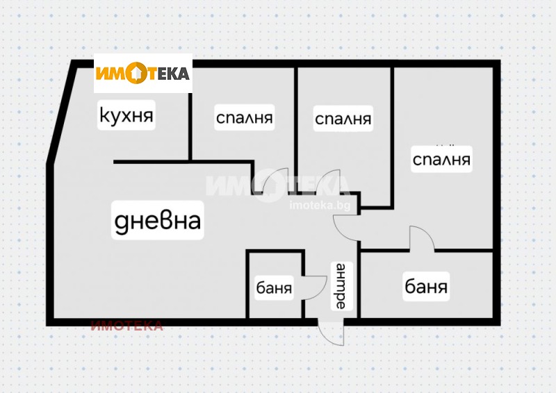 На продаж  3+ кімнати София , Витоша , 160 кв.м | 61980573 - зображення [4]