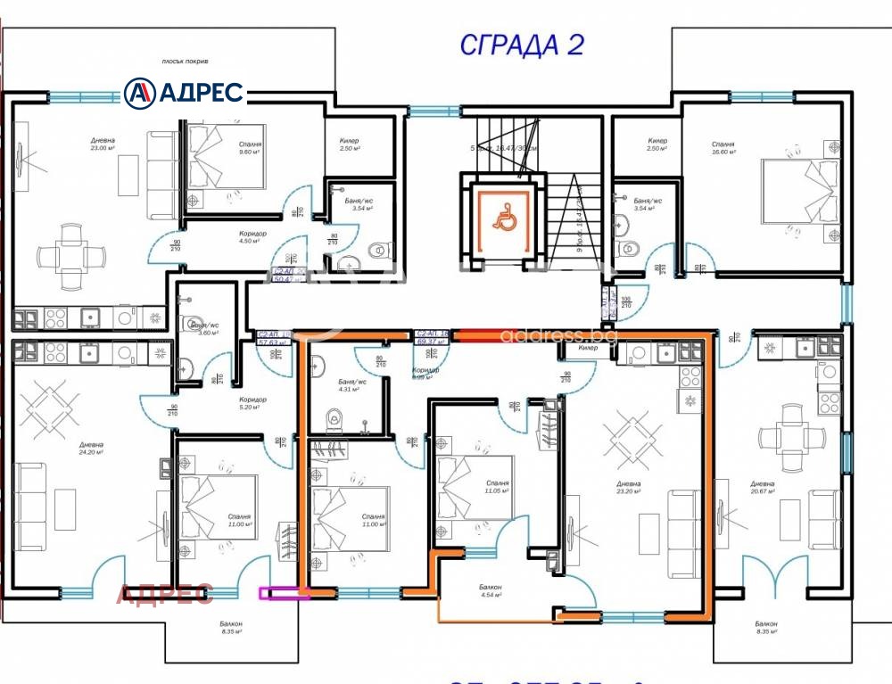 Продава 3-СТАЕН, гр. Варна, м-т Пчелина, снимка 3 - Апартаменти - 54638510