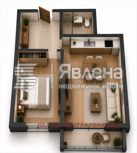 Продава 2-СТАЕН, гр. София, Овча купел, снимка 8 - Апартаменти - 56204185