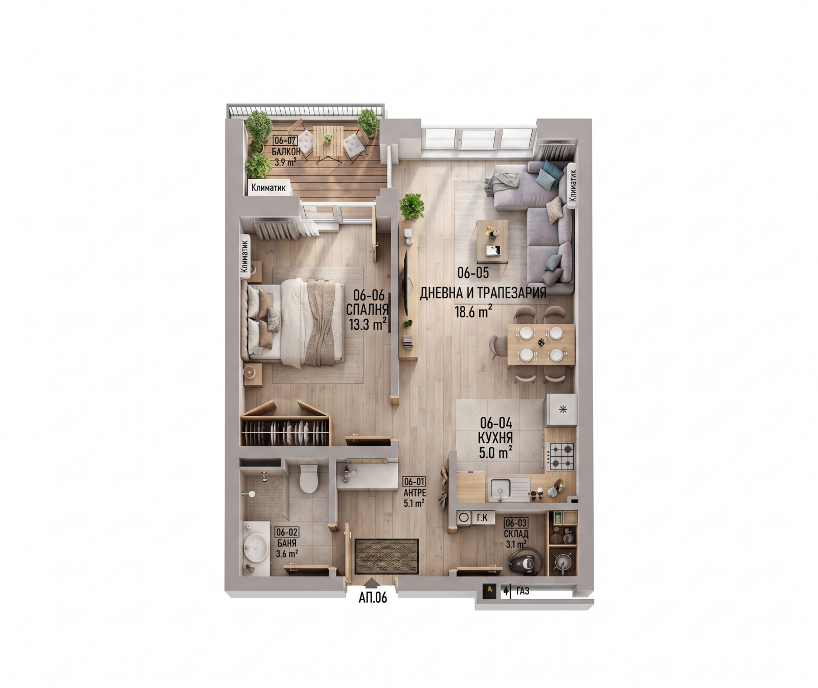 Продава 2-СТАЕН, гр. София, Малинова долина, снимка 2 - Апартаменти - 53355384