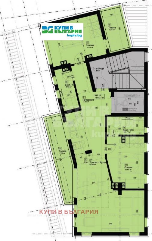 Продава 3-СТАЕН, гр. Варна, Изгрев, снимка 5 - Aпартаменти - 48666842