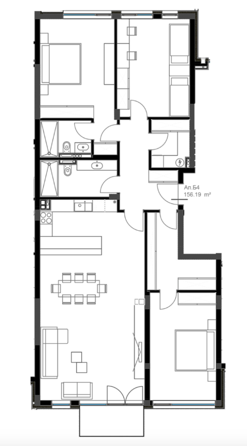 Te koop  3 slaapkamers Varna , Briz , 177 m² | 74851401 - afbeelding [2]