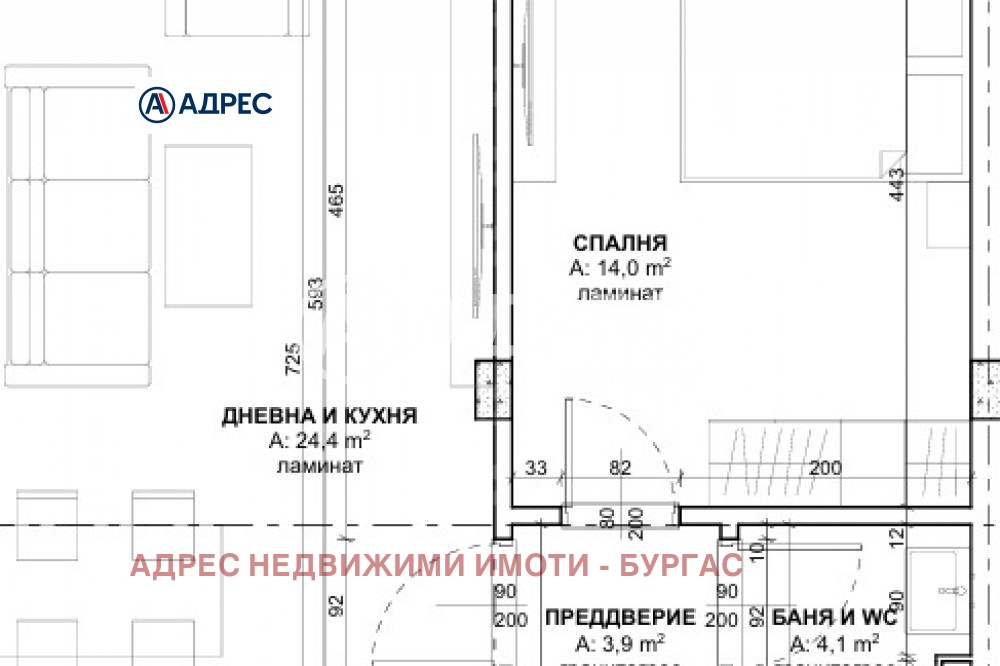 Продава 2-СТАЕН, гр. Царево, област Бургас, снимка 11 - Апартаменти - 54029815