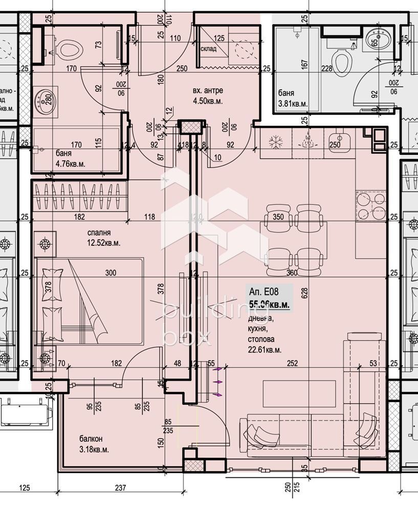 Продава 2-СТАЕН, гр. Пловдив, Остромила, снимка 6 - Апартаменти - 55184452