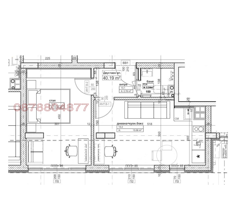 Продава 2-СТАЕН, гр. София, Банишора, снимка 3 - Апартаменти - 56132527