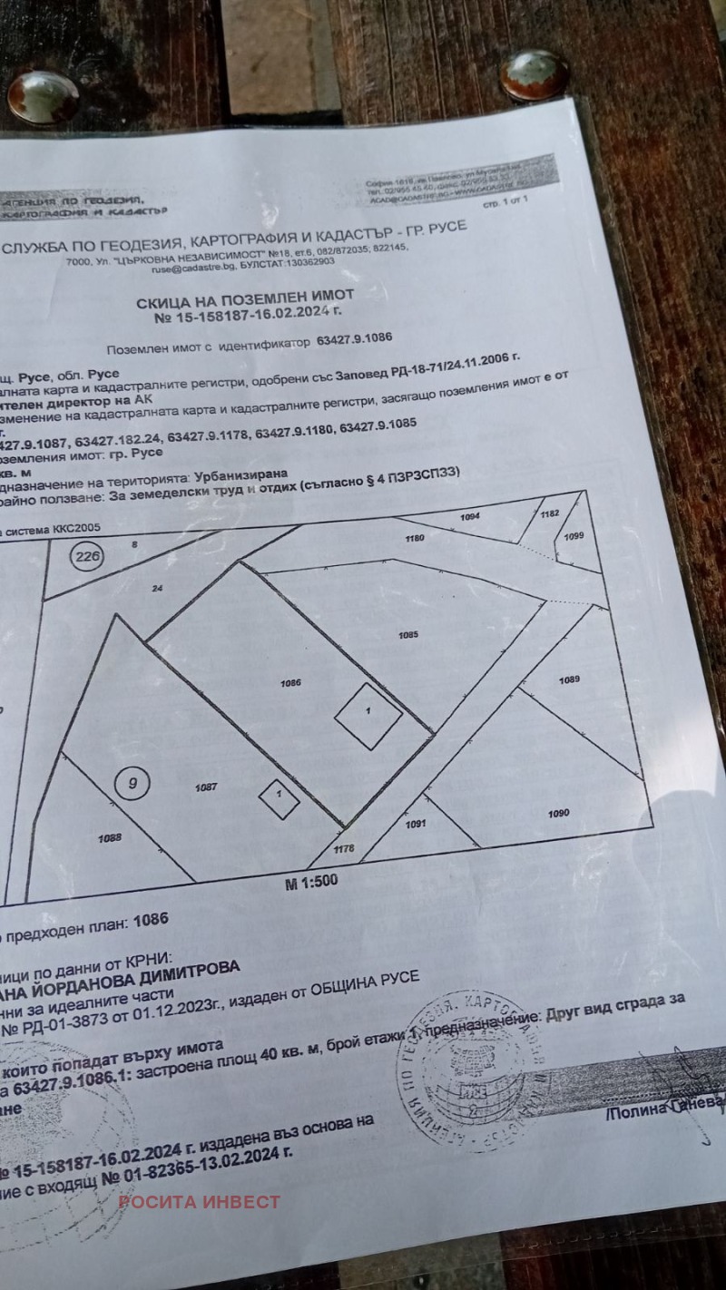 Продава ВИЛА в град Русе, Долапите - 40 кв.м / 10 000 € » 19 558.30 лв., РОСИТА ИНВЕСТ