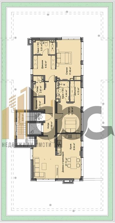 Продава  4-стаен град София , м-т Камбаните , 160 кв.м | 96063757 - изображение [3]