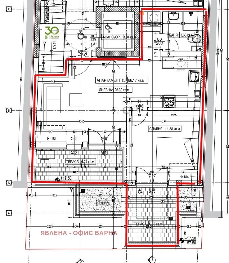 Продава 2-СТАЕН, гр. Варна, Колхозен пазар, снимка 2 - Апартаменти - 54368907