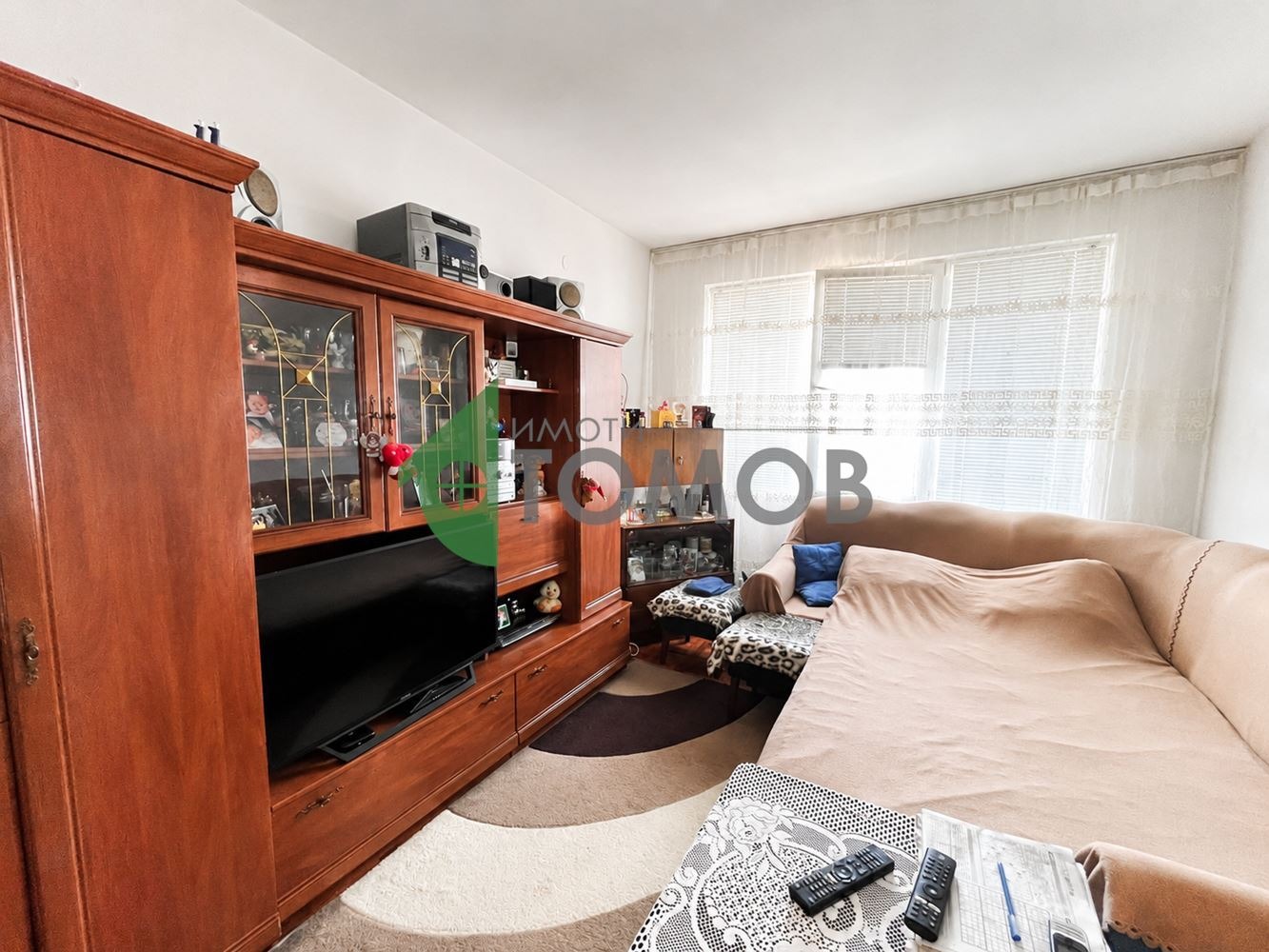 Продава 2-СТАЕН, гр. Шумен, Пожарната, снимка 3 - Апартаменти - 54792455