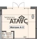 Продава  Магазин град Пловдив , Гагарин , 33 кв.м | 24458918 - изображение [5]
