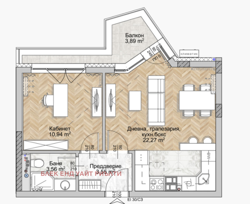 Продава 2-СТАЕН, гр. София, Люлин 8, снимка 2 - Апартаменти - 53420189