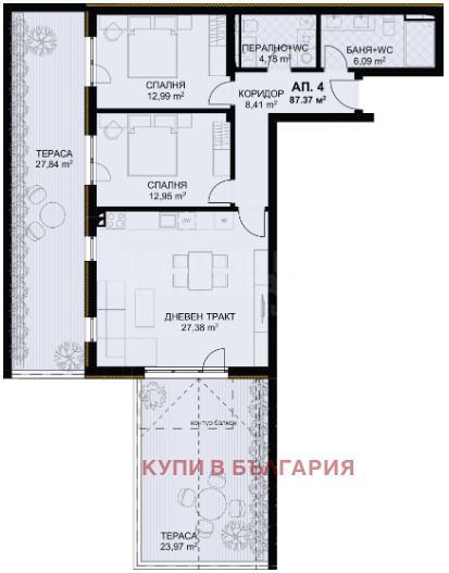 Till salu  2 sovrum Varna , Briz , 111 kvm | 80850509 - bild [7]
