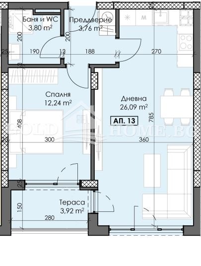 De vânzare  1 dormitor Plovdiv , Traciia , 50 mp | 24518758 - imagine [4]