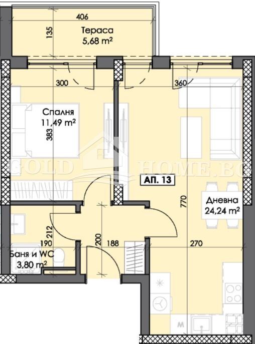 De vânzare  1 dormitor Plovdiv , Traciia , 50 mp | 24518758 - imagine [6]