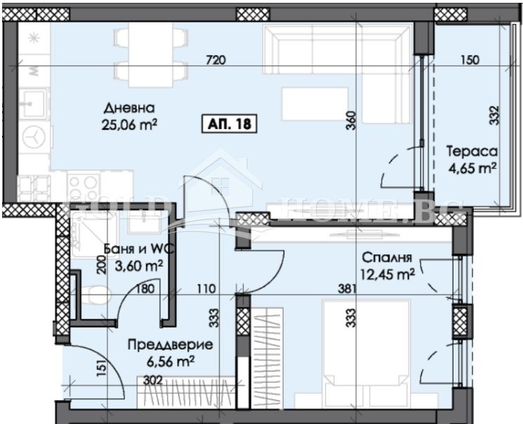 De vânzare  1 dormitor Plovdiv , Traciia , 50 mp | 24518758 - imagine [8]