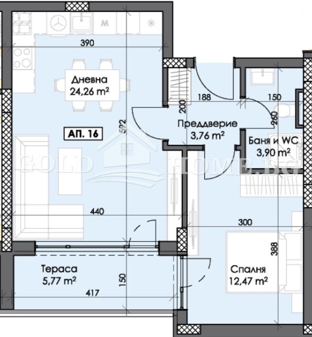 De vânzare  1 dormitor Plovdiv , Traciia , 50 mp | 24518758 - imagine [7]