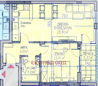 Продава 2-СТАЕН, гр. Асеновград, област Пловдив, снимка 1 - Aпартаменти - 46960637