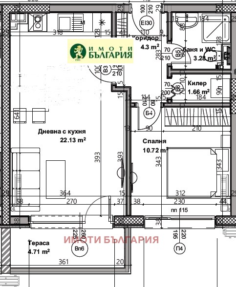 À venda  1 quarto Varna , Mladost 1 , 71 m² | 48401865